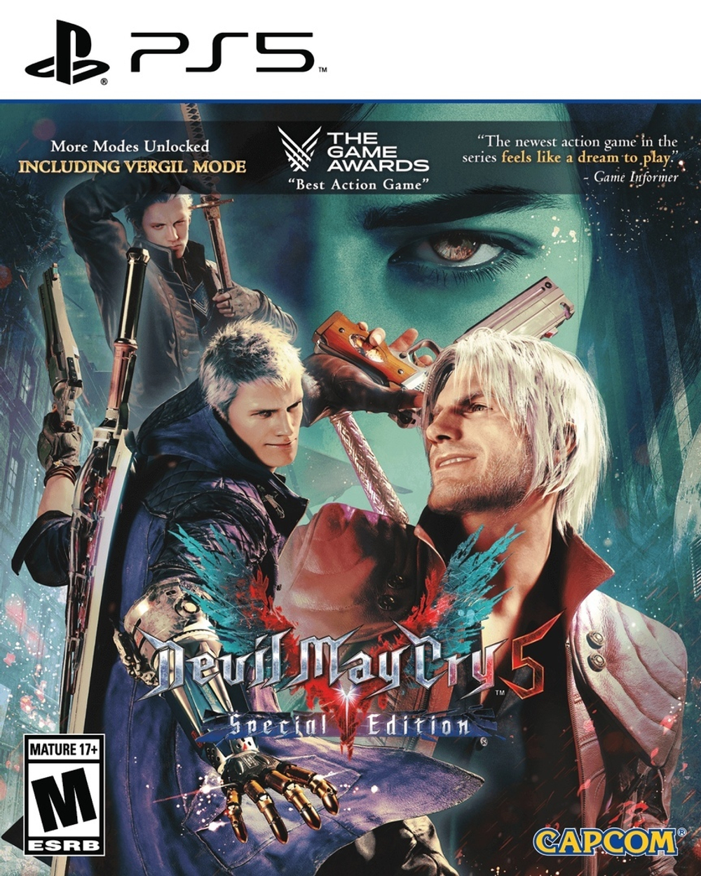 Devil May Cry 5. Special Edition (диск для PS5, интерфейс и субтитры на русском языке)