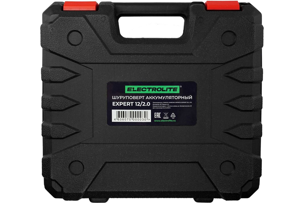 Аккумуляторная дрель-шуруповерт Electrolite Expert 12/2.0