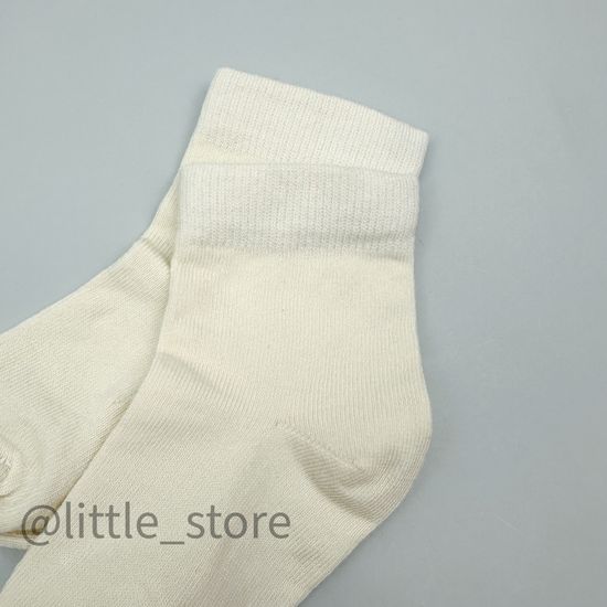 Носочки хлопковые, Молочные