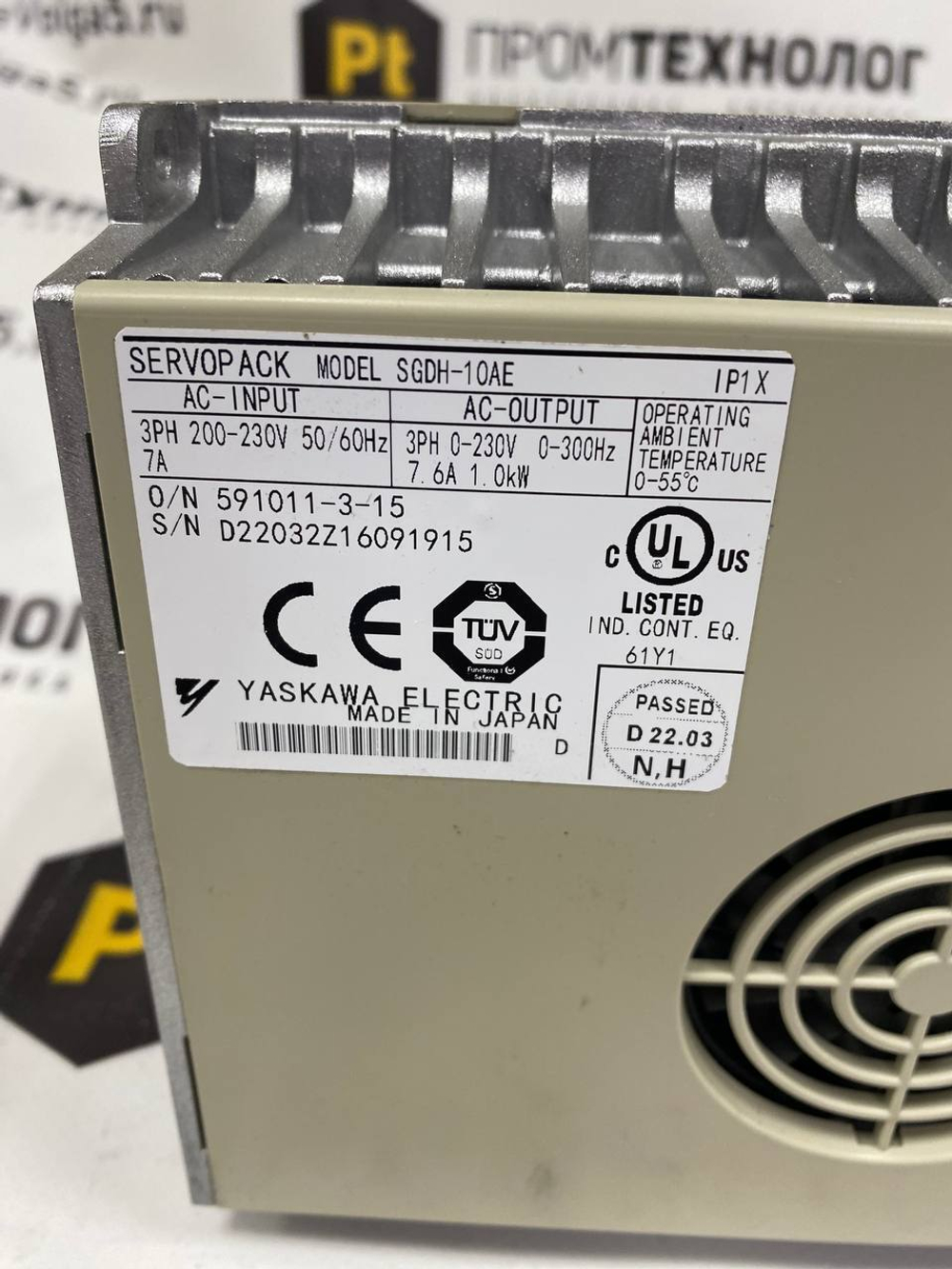 YASKAWA ELECTRIC SGDH-10AE** б/у