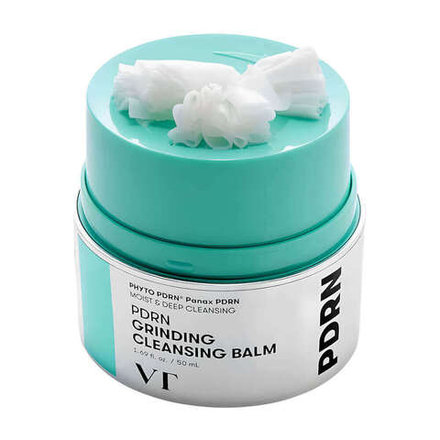 VT Cosmetics Гидрофильный бальзам с ПДРН для очищения кожи PDRN Grinding Cleansing Balm