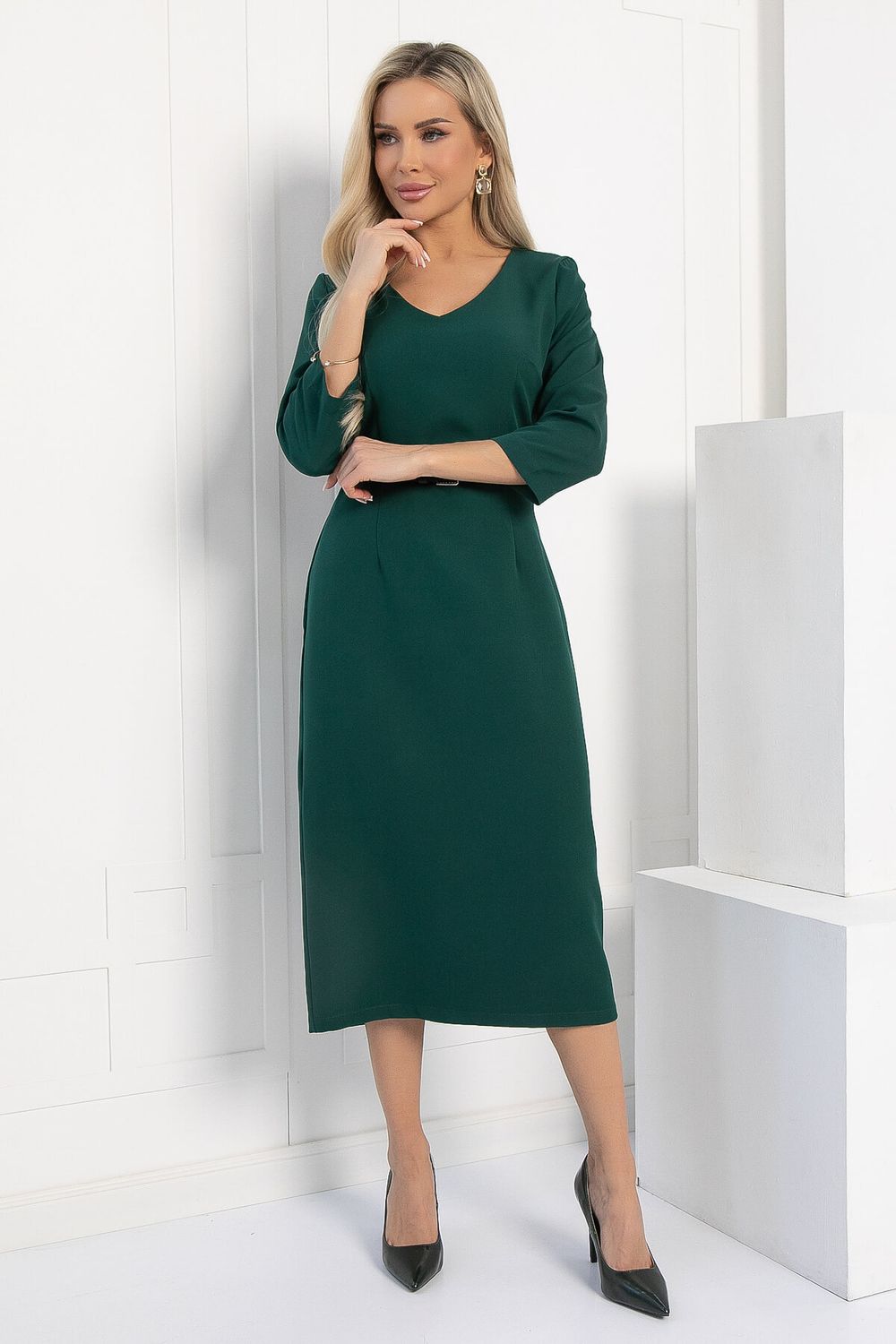 Платье Верба (изумруд) П12154-25 LT Collection