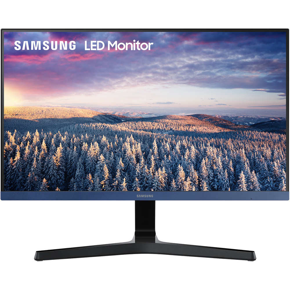 Монитор Samsung  23.8"; S24R358FZI  Dark Gray (IPS,1920x1080,75Hz, 5ms 250cd 1000:1 178/178 D-Sub HDMI )