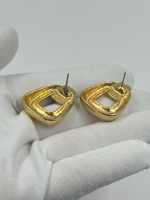 Серьги с зелёными кристаллами M.JENT