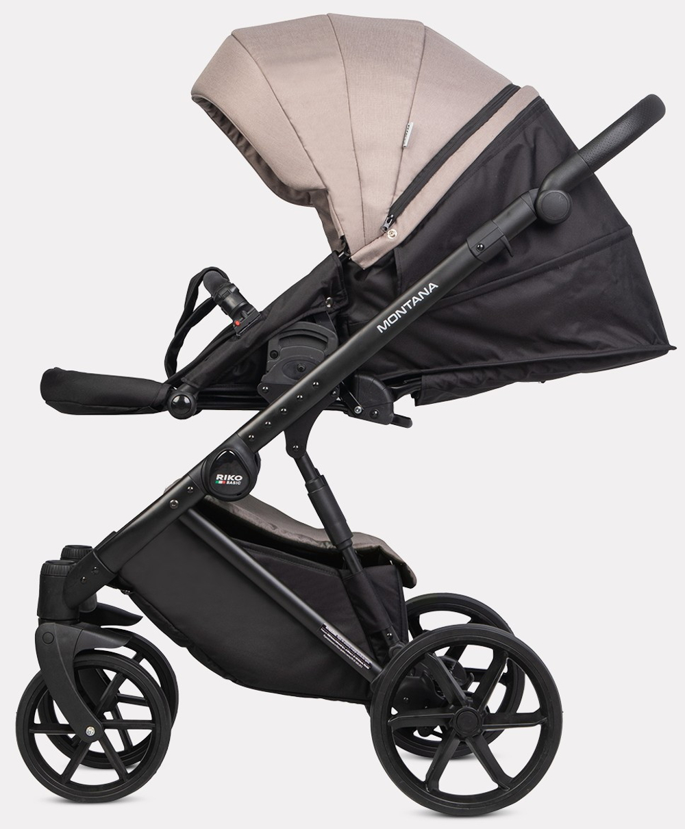 Детская коляска Riko Basic Montana 3 в 1 50 Beige (бежевый)