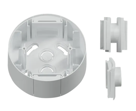 Donel A07 Natural Round матовый алюминий корпус для накладного монтажа с комплектом аксессуаров , серия DB