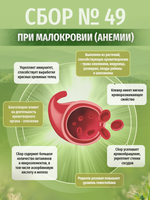 Сбор № 49 При малокровии (анемии)
