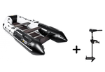 Ривьера 3600 СК слань+киль МАКСИМА + BST 55 L (комплект лодка + электромотор)