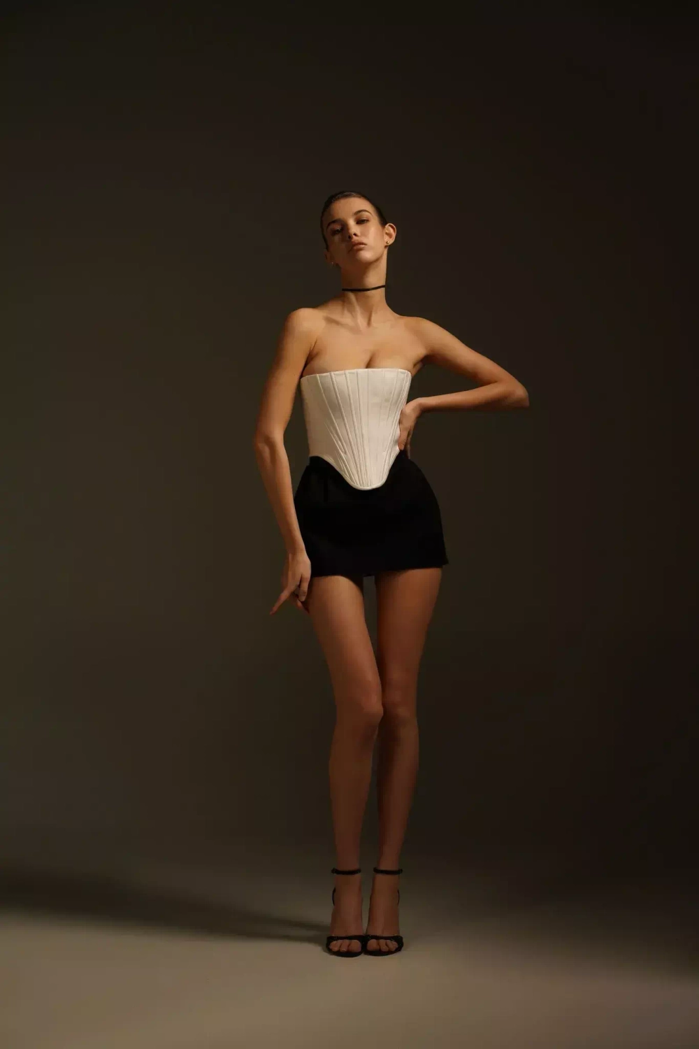 Корсет Elizabeth White, Белый