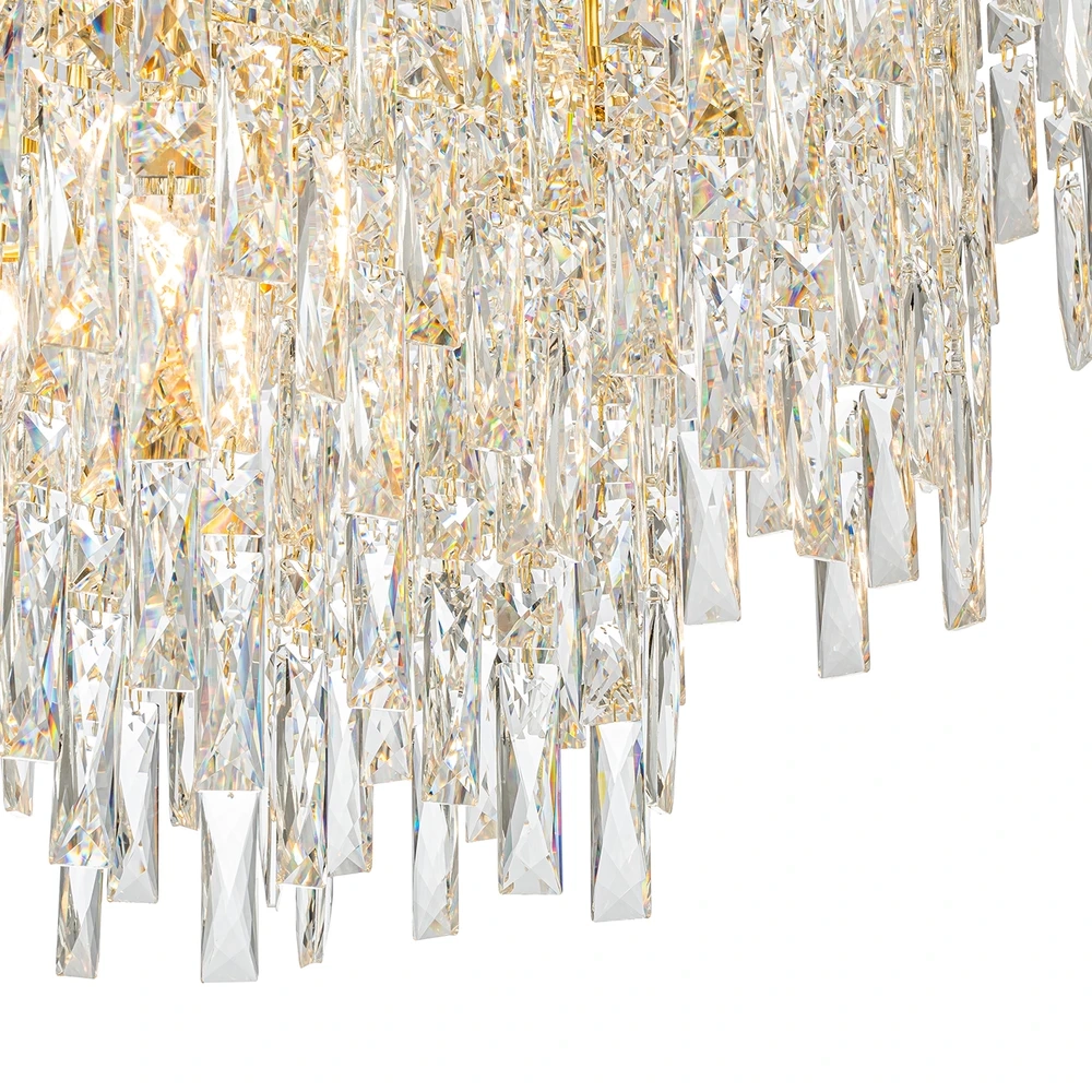 Подвесная люстра Indigo CARLETTI 12041/16P Gold V000445