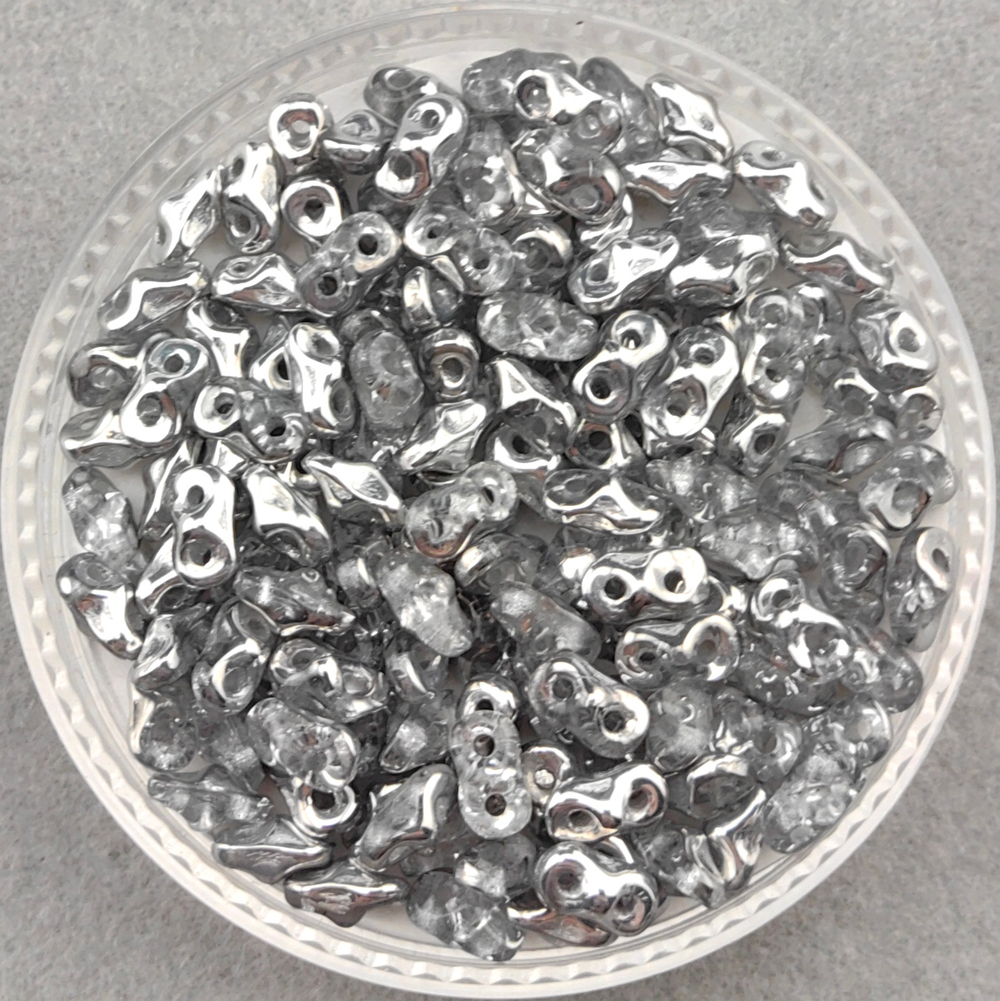 Бусины Super8 2,2х4,7 мм, цвет Лабрадор (Crystal Labrador)