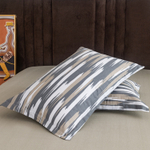 Комплект постельного белья Сатин с Одеялом 100% хлопок на резинке OBR133