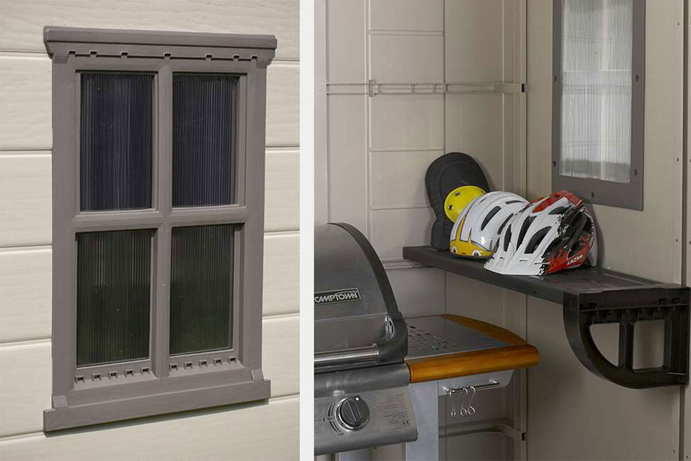 Сарай пластиковый Factor 8*6