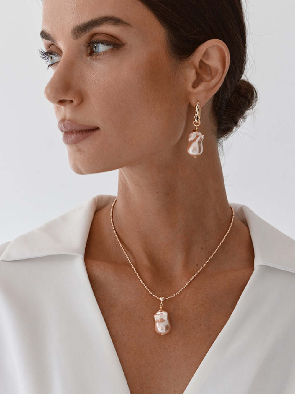 91003227 Колье Selena Pearls