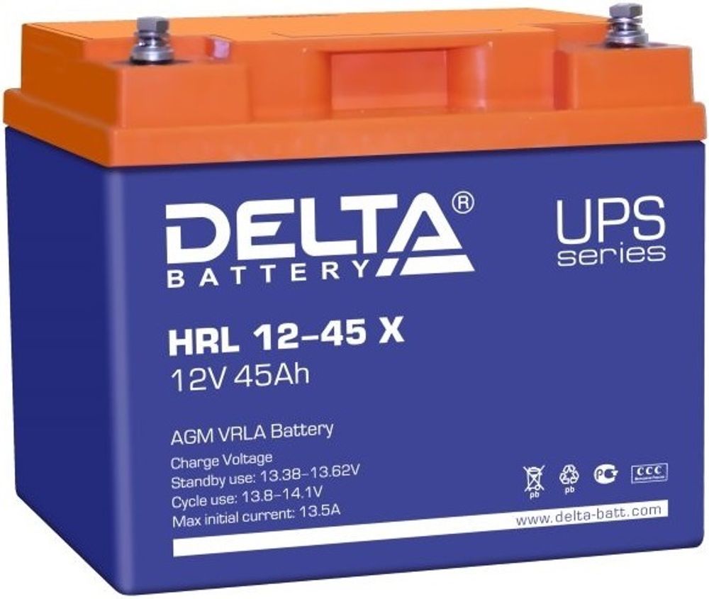 DELTA HRL 12-45 X аккумулятор