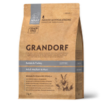 GRANDORF Dog Med&Max Сухой корм для собак средних и крупных пород кролик с картофелем 3 кг
