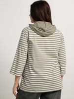 Блуза Сафари (бело-зеленая) Б15423-18М LT Collection