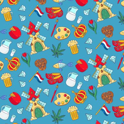 Голландский принт