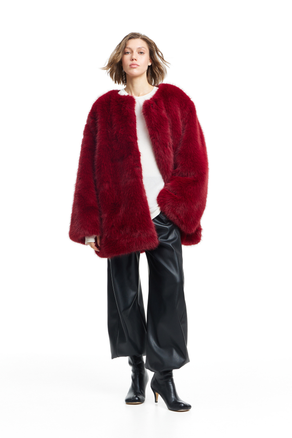 Шуба Old Money Red