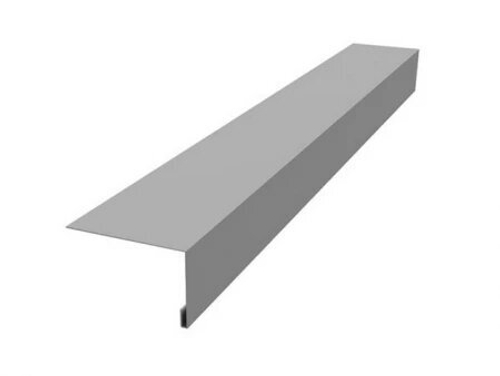 Карнизная планка(капельник) 100х69х2000 оцинкованная