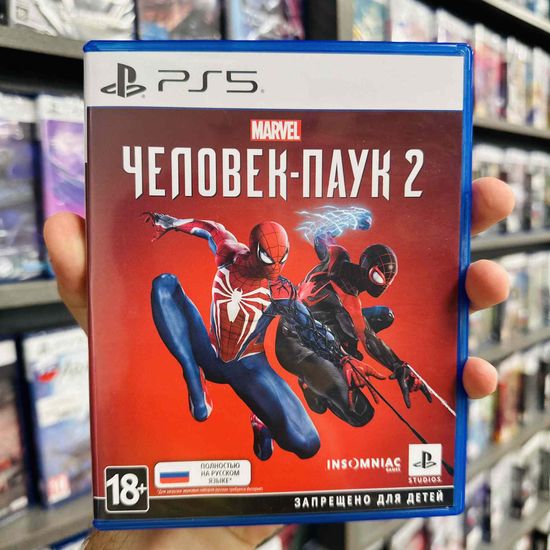 Игра Marvel Spider-Man 2 (Б/У) (PS5, русская версия)