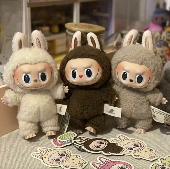 LABUBU эльф мягкая игрушка Серия "Макарон" подарок