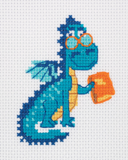 "Klart" набор для вышивания 12-055 "Эрудит" 11 х 13 см