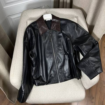 Кожаная куртка Brunello Cucinelli