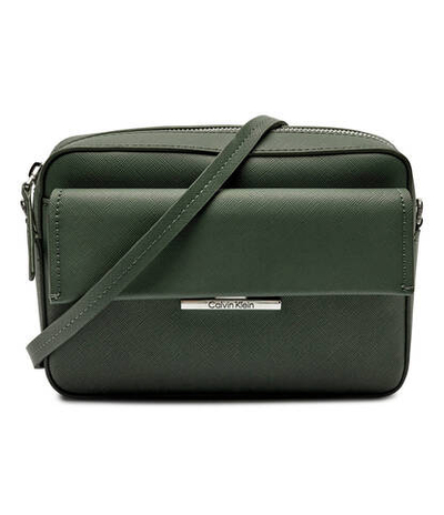 Сумка-мессенджер SAFFIANO Calvin Klein - темно-зеленый(K60K612564)