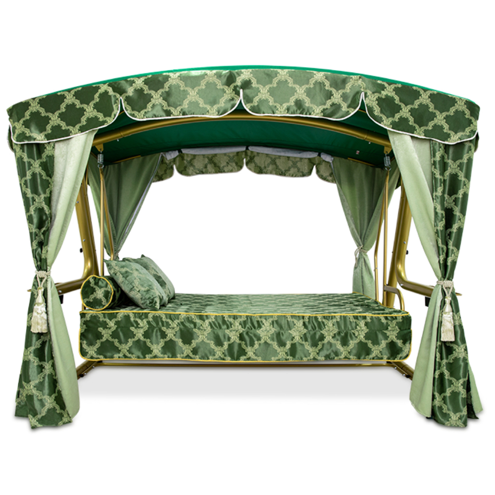 Княгиня зеленая кровать