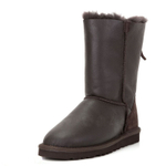 Угги Tall Zip Metallic Chocolate