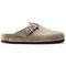 Birkenstock Бостон Домашние тапочки Серо-коричневый Унисекс