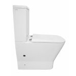 Унитаз-компакт безободковый WAVE CONTOUR Tornado3.0 гор,ниж,2-кн.арм,дюро,м/л,быстр,БЕЛЫЙ глянец