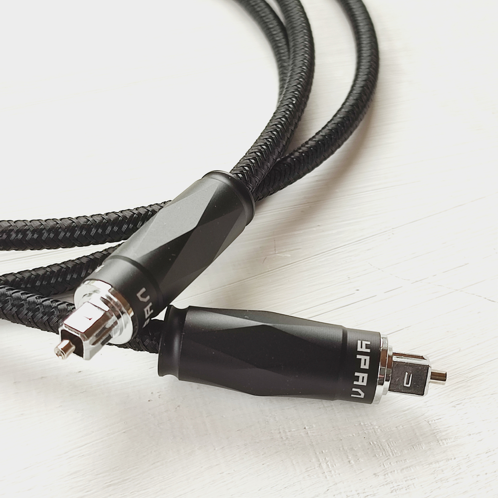 Аудио кабель оптический типа Toslink, длина 0.75м