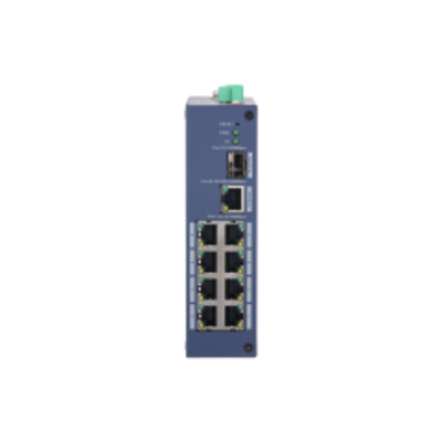 10-портовый защищённый коммутатор с облачным управлением DH-CHS4110-8ET Dahua