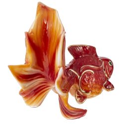 GAEM Фигурка декоративная "Золотая рыбка", L12,5 W8,5 H11 см, 2в.