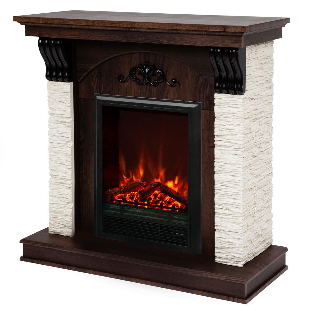 Каминокомплект Real Flame Corfino NT с очагом Eugene