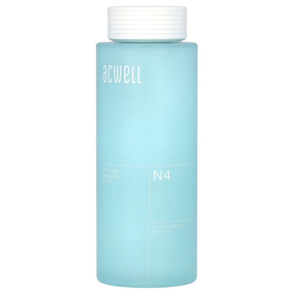Acwell, Real Aqua, балансирующий лосьон для кожи, N4, 140 мл (4,73 жидк. унции)