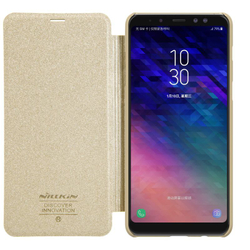 Чехол-книжка Nillkin Sparkle для Samsung Galaxy A8 (2018)