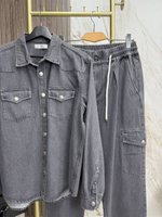 Джинсовый костюм Brunello Cucinelli