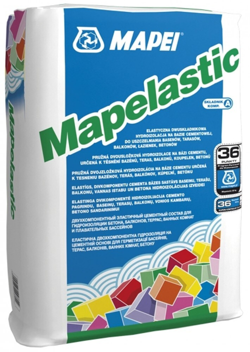 MAPEI Гидроизоляция MAPELASTIC / МАПЕЛАСТИК комп "A", мешок 24 кг