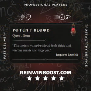 Diablo 4 Potent blood