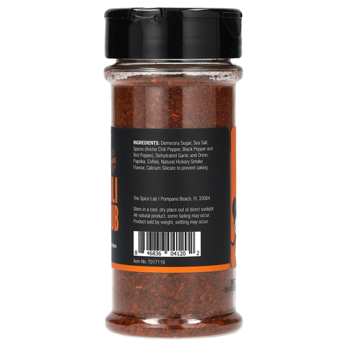 The Spice Lab, Ancho Chili + Coffee Rub, 155 г (5,5 унции)