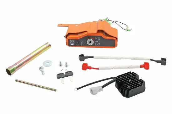 Двигатель "HEMEN" 192F-3E (21 л.с., электростартер, катушка 11 А)