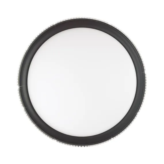 3049/DL PALE SN 183 Светильник пластик/белый/черный LED 48Вт 3000-6300K D395 IP43 пульт ДУ SHINY