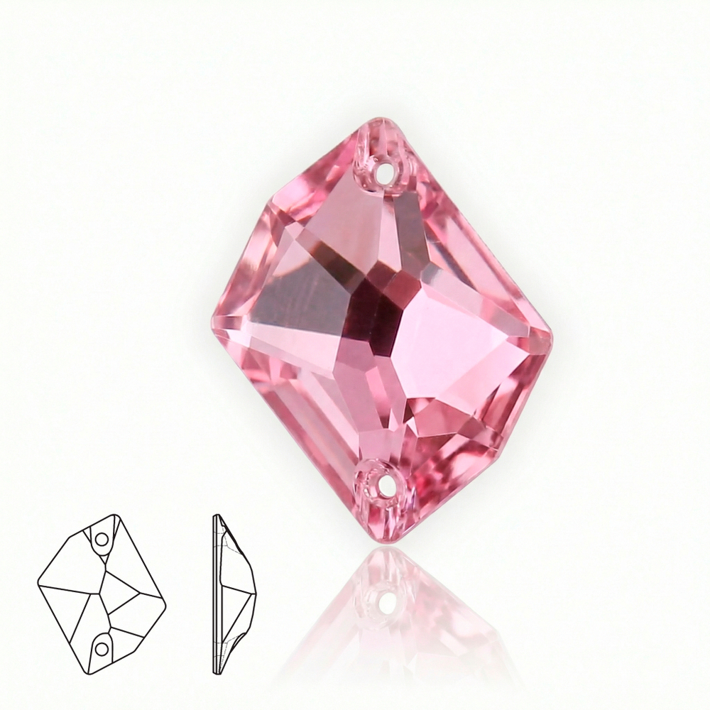 Пришивные стразы Cosmic Pink