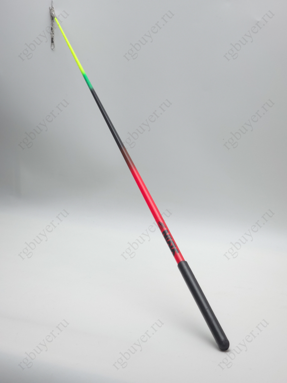 Палочка Sasaki 60 см с трехцветная Красный/Черный/Салатовый с черной ручкой FRR