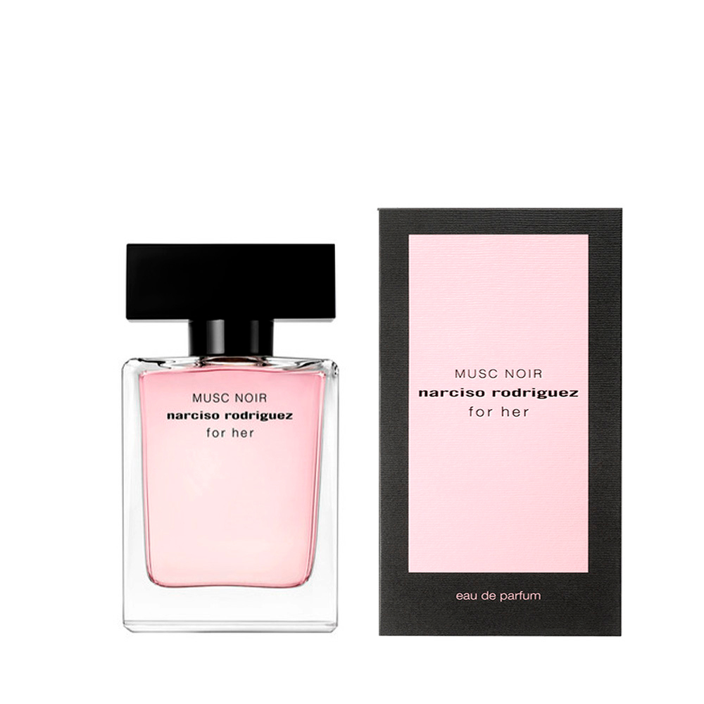 Narciso Rodriguez for her Musc Noir — парфюмерная вода для женщин. Миндально-вишневый гелиотроп, сочная слива и роскошный замшево-розовый шлейф.