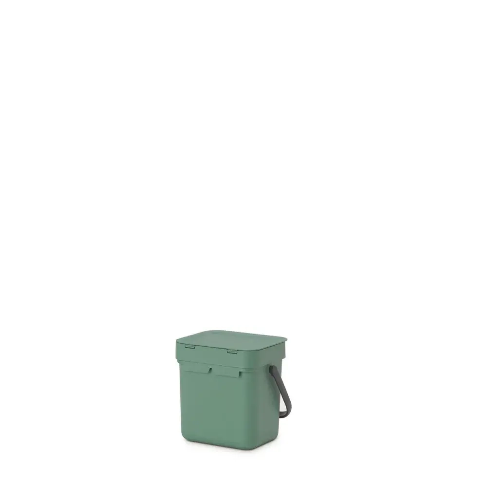 Brabantia Контейнер для мусора Sort & Go 3л зеленый