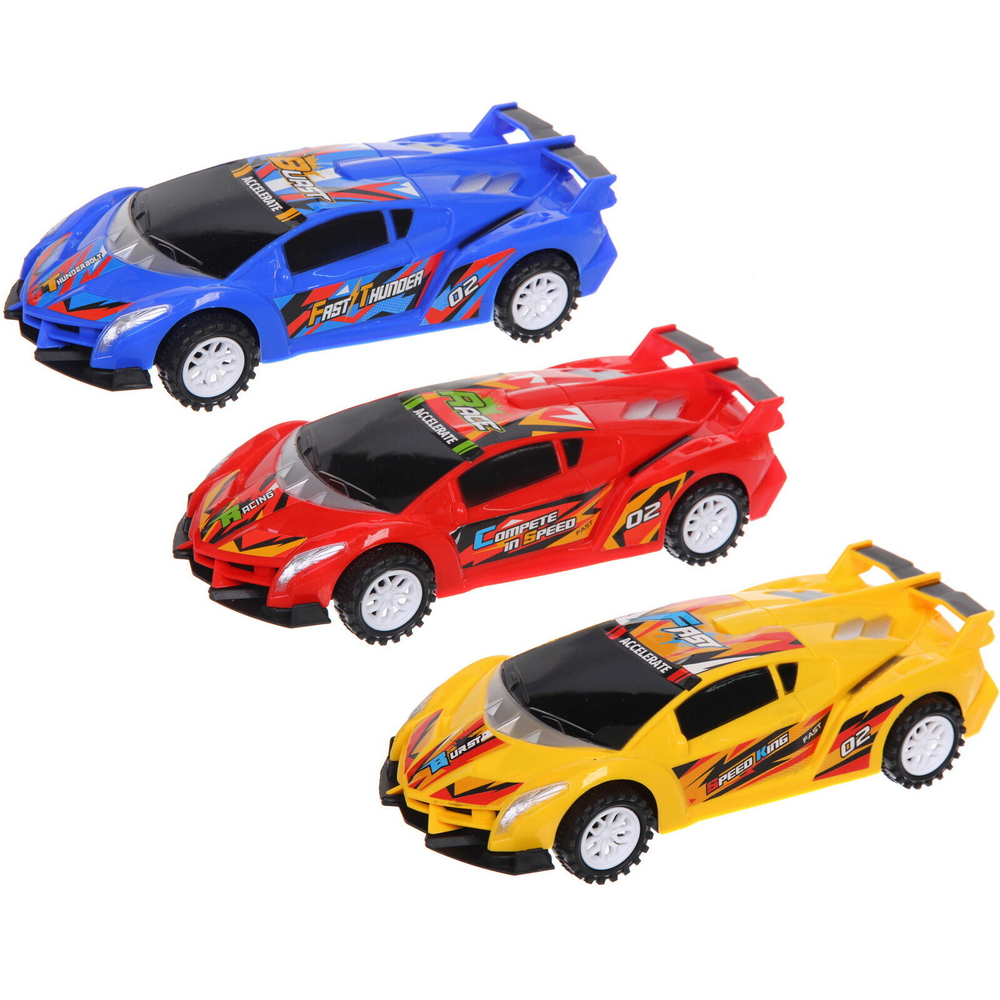 Машина инерционная «Гром», 20*9*5 см, цвет микс, пакет